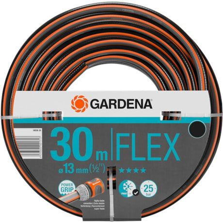 Gardena Komfort-Flexschlauch 13 mm (1 2) (schwarz orange, 18036-20, 30 m)