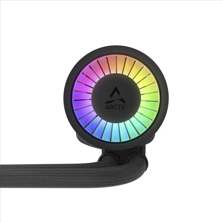 Arctic Liquid Freezer III Pro 280 A-RGB Wasserkühlung (Schwarz, 4-Pin-PWM-Lüfteranschluss)
