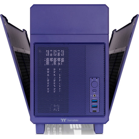 Thermaltake tr100 future dusk mini tower behuizing (paars | 2x usb-a | 1x usb-c)