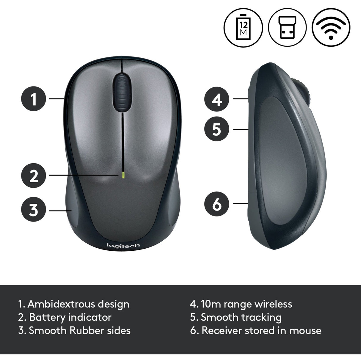 Logitech Logitech Wireless Maus M235