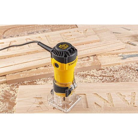 Stanley 550w Kantenfräsfräser (gelb schwarz)