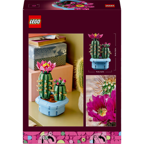 Lego Botanicals Blühender Kaktus – Pflanzendekorationsset – 11509