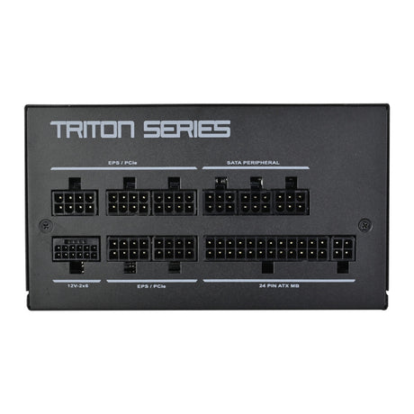 Silverstone Triton 850RZ modulares 850-Watt-Netzteil (schwarz, 1x 12V-2x6, 3x PCIe)