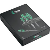 Wera 367 6 Schraubendreher-Set Kraftform Plus (schwarz grün, 6-teilig)