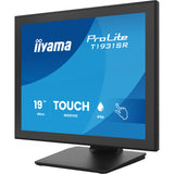 Iiyama prolite t1931sr-b2s 19 touchscreen monitor (zwart, vga, hdmi, displayport, audio, touchscreen)