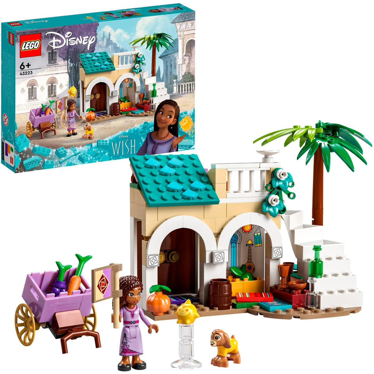 Lego Disney Wish Asha in the City Rosas Puppen Wunschset – 43223