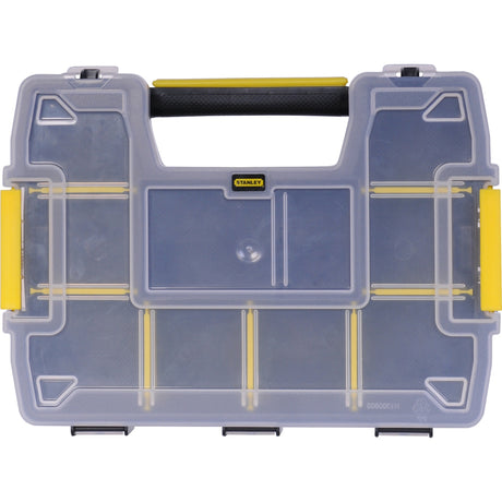 Stanley Sortmaster Organizer Light stapelbarer Werkzeugkasten (schwarz gelb)