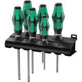Wera Schraubendreher -Set 334 335 6 Kraftform Plus, Lase