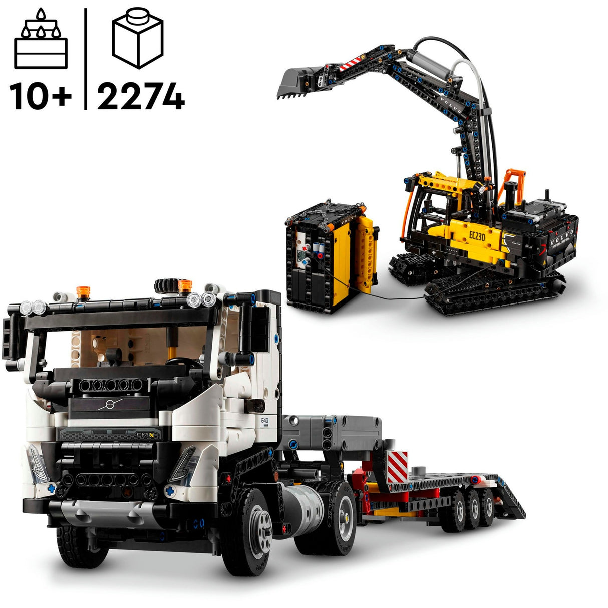 Lego Technic 42175 Volvo FMX Truck EC230 Elektrobagger