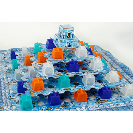 999Games 999 Games Nunatak Brettspiel (niederländisch, 1 - 4 Spieler, 45 Minuten, ab 10 Jahren)