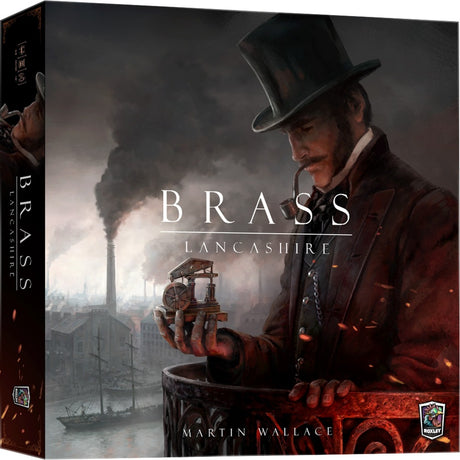 Asmodee Brass: Lancashire-Brettspiel (englisch, 2 – 4 Spieler, 120 – 180 Minuten, ab 14 Jahren)
