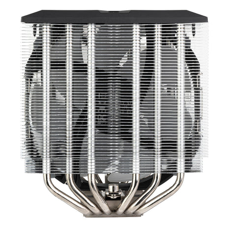 Silverstone SST-HYD140-ARGB CPU-Kühler (4-Pin-PWM-Lüfteranschluss, 4-1 Pin ARGB (5V LED))