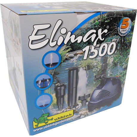 Ubbink Elimax 1500 Springbrunnenpumpe (schwarz)