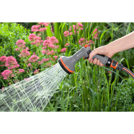Gardena Komfortsprüher für Blumenbeet-Pflanzensprüher – 22 cm PVC orangegrau