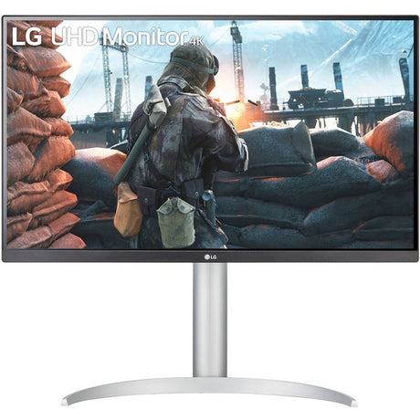 LG Ultrafine 27up650k-w 27 4k UHD Monitor (Weiß Silber, 2x HDMI, Display Port)