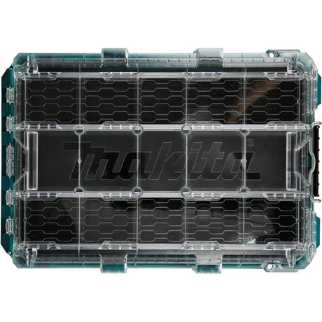 Makita Maktrak Organizer Medium P-91045 Werkzeugkasten (Blau Schwarz)