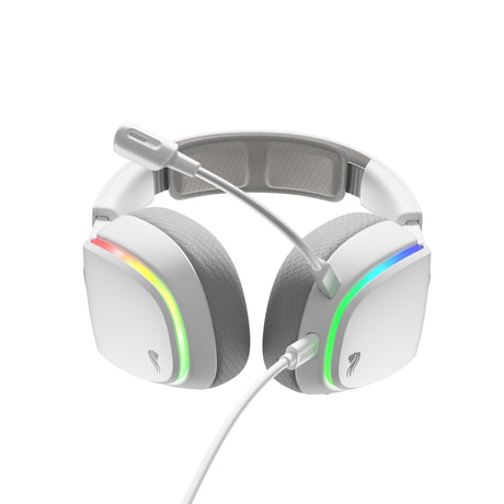 Glorious GHS Eternal RGB – Stereo-RGB-Gaming-Headset, Over-Ear-Gaming-Headset (weiß, PC, PS5, PS4, Switch, USB-C)