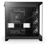 Nzxt h9 flow Midi-Tower-Gehäuse (schwarz (matt) | 2x USB-A | 1x USB-C | gehärtetes Glas)