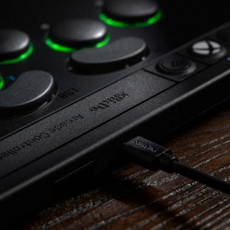 8bitdo arcade controller for xbox (zwart, 2.4 ghz usb, xbox series x|s, xbox one, pc)