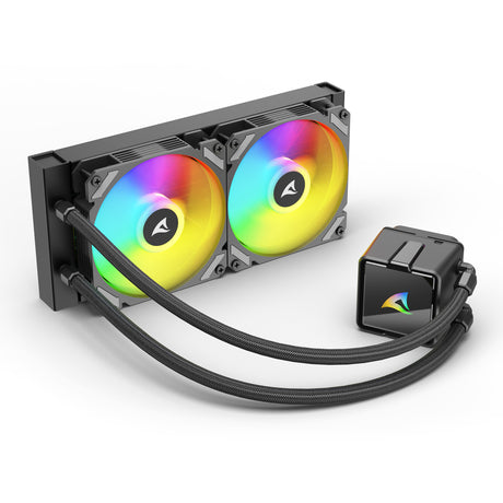 Sharkoon S50 ArGB Wasserkühlung (schwarz, 4-Pin-PWM)