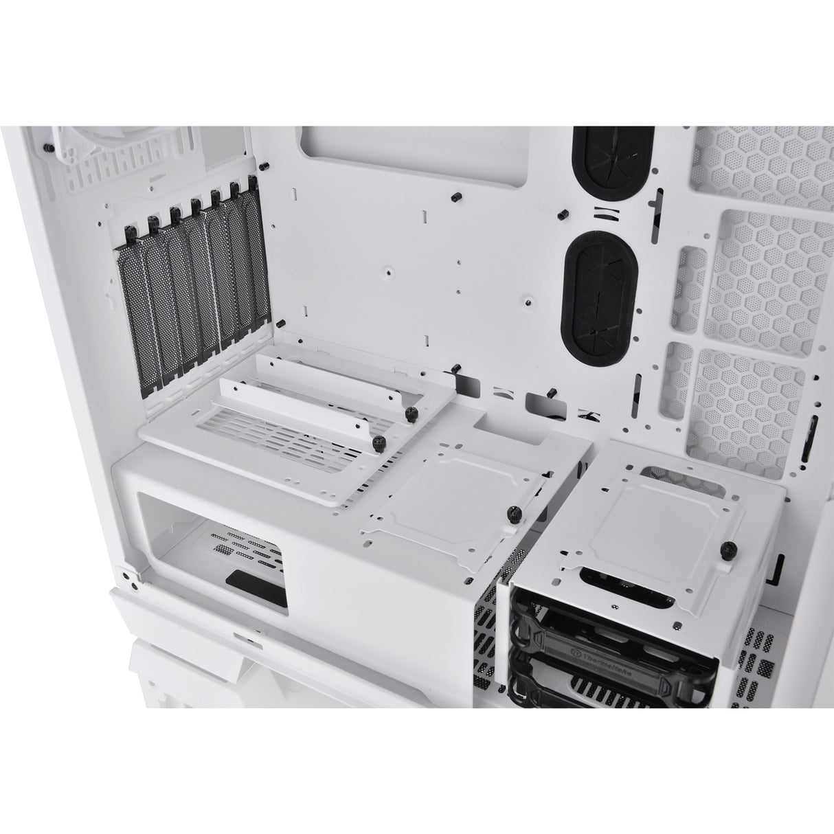 Thermaltake view 300 mx midi tower behuizing (wit | 2x usb-a | 1x usb-c | rgb | window)