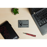 Kingston sa400s37 480g a400 SSD, 2,5, 480 GB, SATA3, 500 MB/s, 350 MB/s, 0,279 W, schwarz