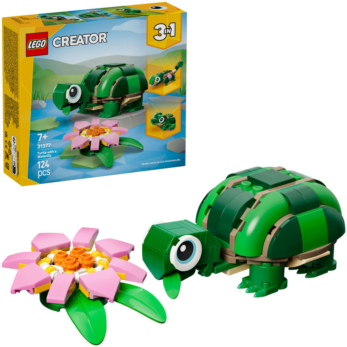Lego Creator 31377 Schildkröte mit Seerose