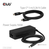 Club 3D 14-1 USB-C Quad-Display-Dockingstation (Schwarz)