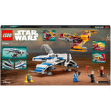 Lego Star Wars – New Republic E-Wing vs. Shin Hatis Starfighter Konstruktionsspielzeug (75364)