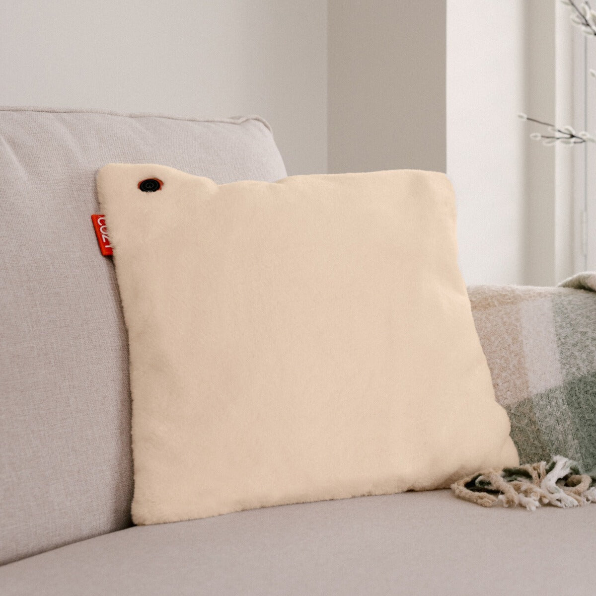 Cozy Una Teddy 45 x 45 cm kabelloses Heizkissen