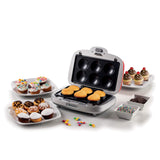 Ariete party time tosti cupcake maker 1972 00 sandwichmaker (rood)