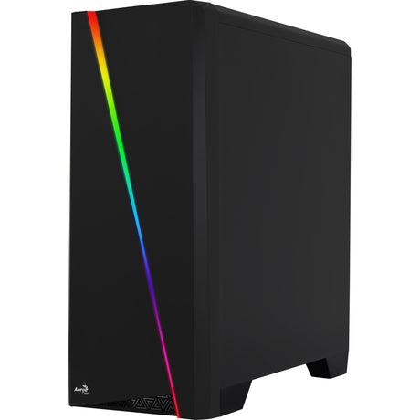 Aerocool Cylon Midi Tower Gehäuse (schwarz | 3x USB-A | RGB | Fenster)