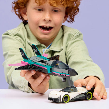 Lego City tolle Fahrzeuge 60489 Düsenflugzeug vs. Sportwagen