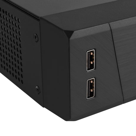 Silverstone sst-ml10b htpc-gehäuse (schwarz | 2x usb-a)