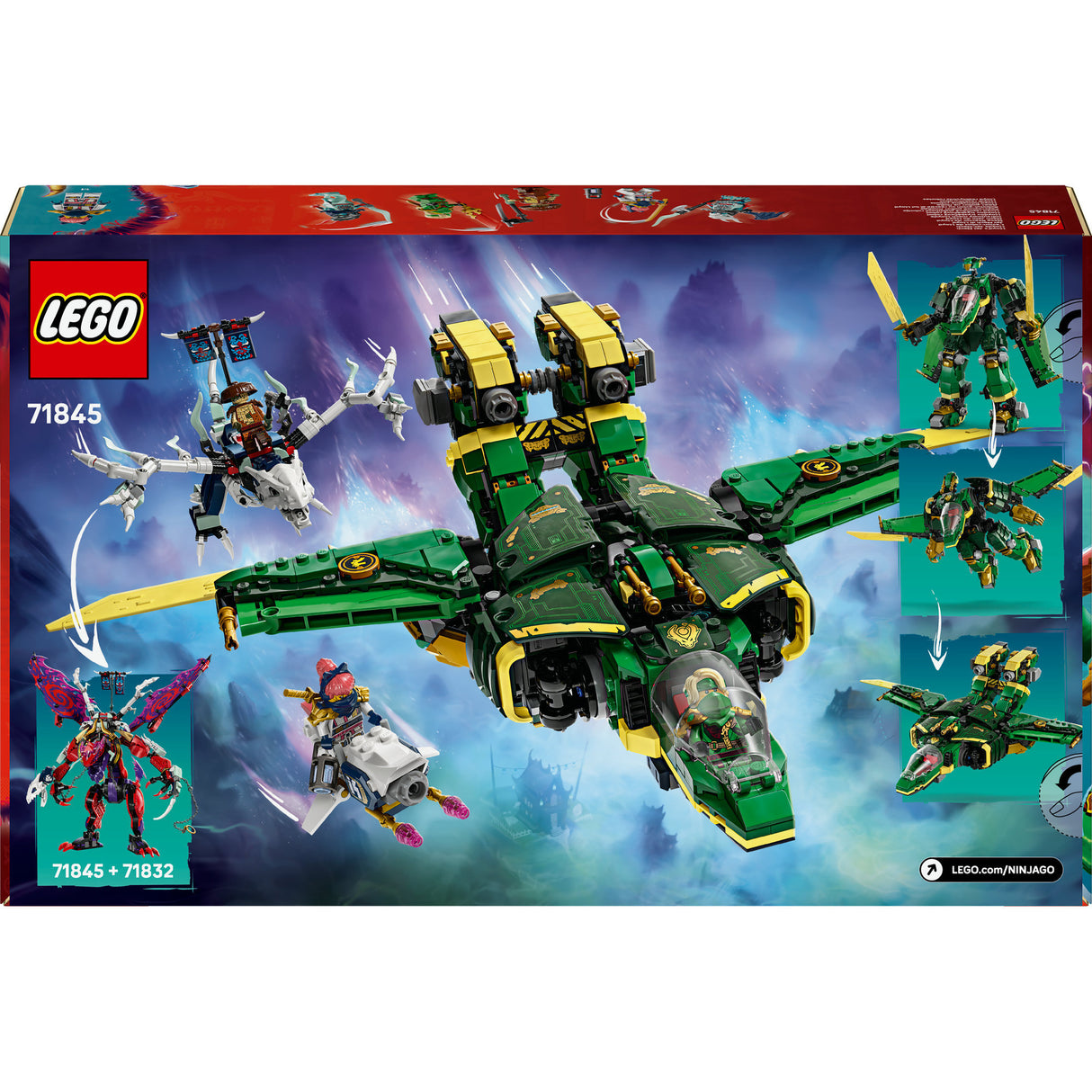 Lego 71845 Ninjago Lloyds Flugzeugmech