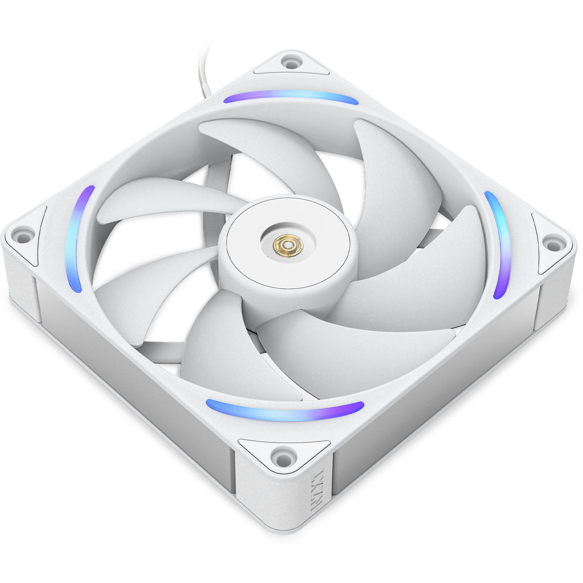Nzxt f140x RGB-Gehäuselüfter (weiß, 140 x 140 x 30 mm, PWM)