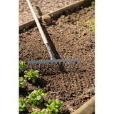 Gardena pureline hark 36 cm fsc 100% (donkergrijs houtkleur, 17306-20)