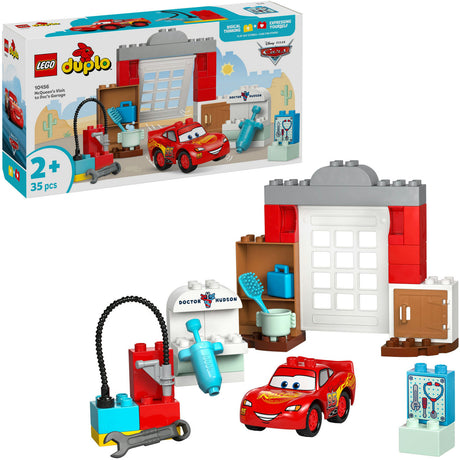 Lego Duplo Disney und Pixar Cars McQueens Besuch in Docs Garage – 10456