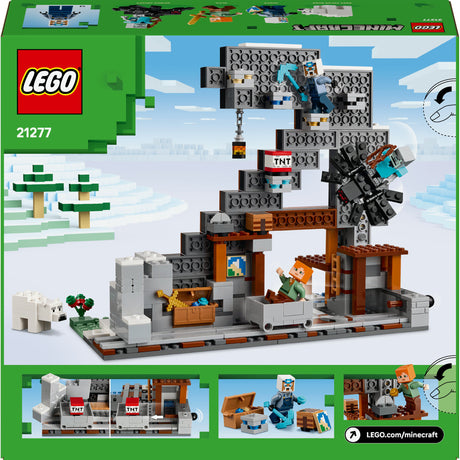 Lego Minecraft Bausatz „Die Spitzhacke-Mine“ für Kinder – 21277