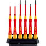 Wiha Feinschraubendreher-Set picofinish electric (rot gelb)