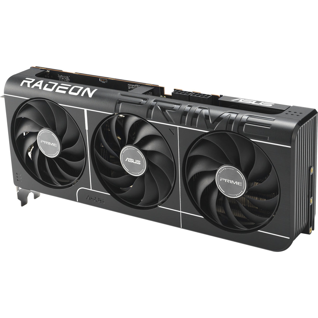 Asus Prime Radeon RX 9070 OC Grafikkarte (grau, 3x Display Port, 1x HDMI, RDNA4)