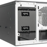 Silverstone rm4a rack behuizing (zwart | 4u | usb-c)