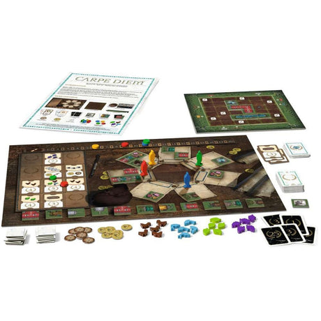Ravensburger Carpe Diem Brettspiel (englisch, 2 – 4 Spieler, 45 – 75 Minuten, ab 10 Jahren))