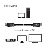 Club 3D DisplayPort 1.4 DisplayPort 1.4 männlich-männlich