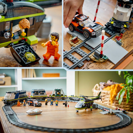 Lego® City Überfall auf Polizeizug – Spielzeugeisenbahn-Set – 60508