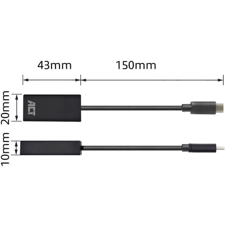 ACT-Konnektivität USB-C zu HDMI-Adapterinnen Adapter