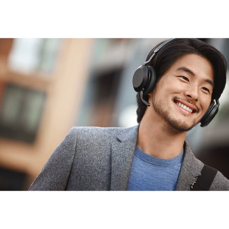 Jabra Evolve2 75 On-Ear-Headset (schwarz, Link380a, Microsoft Teams)