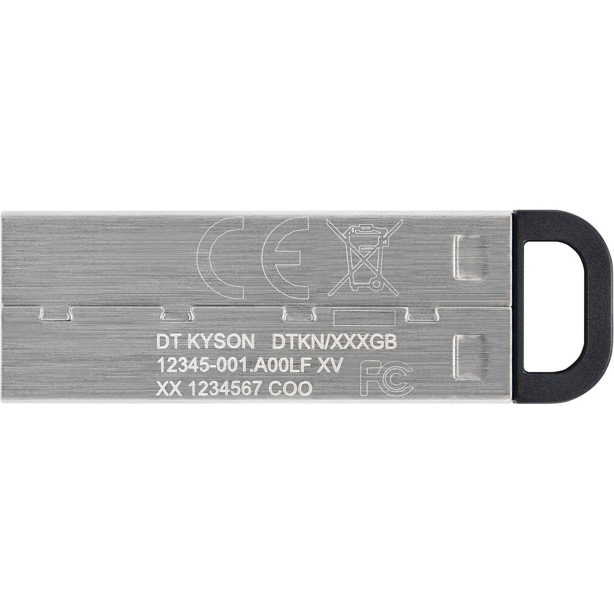 Kingston DTKN 64 GB Data Traveler Kyson, 64 GB, USB 3.2, 200 60 MB s, ohne Kappe, Silber