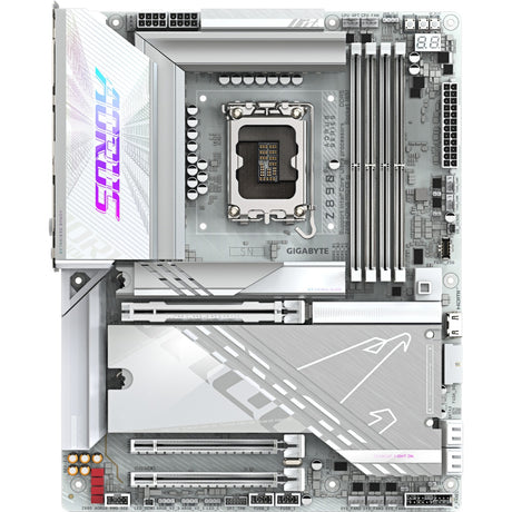Gigabyte Z890 Aorus Pro Ice, ATX, LGA1851, Intel® Core™ Ultra, 4x DDR5, 5 GBE, Wi-Fi 7, USB 4