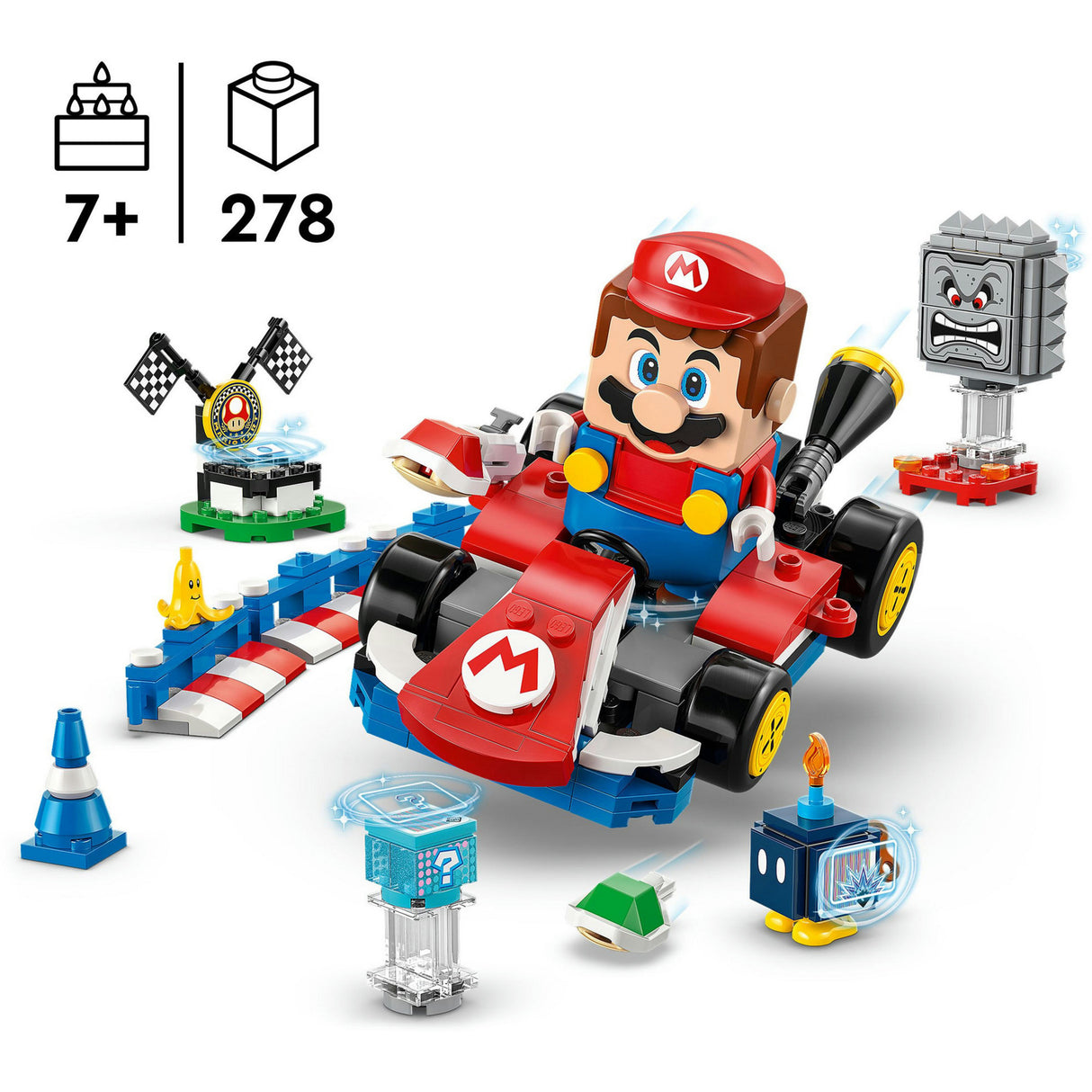 Lego Super Mario 72043 Mario und Standard-Kart